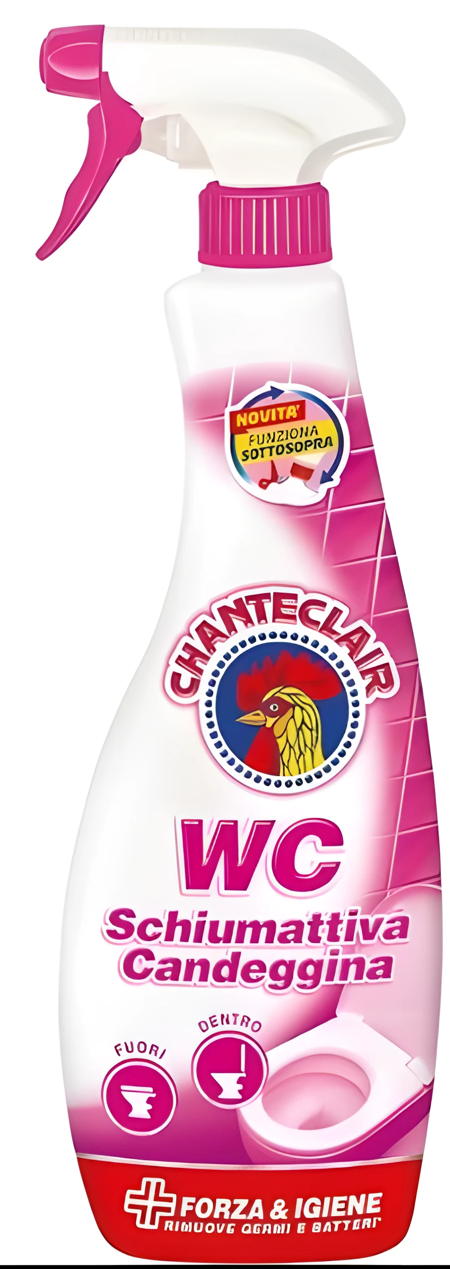 Активна піна для унітазу з відбілювачем Chante Clair 625 мл