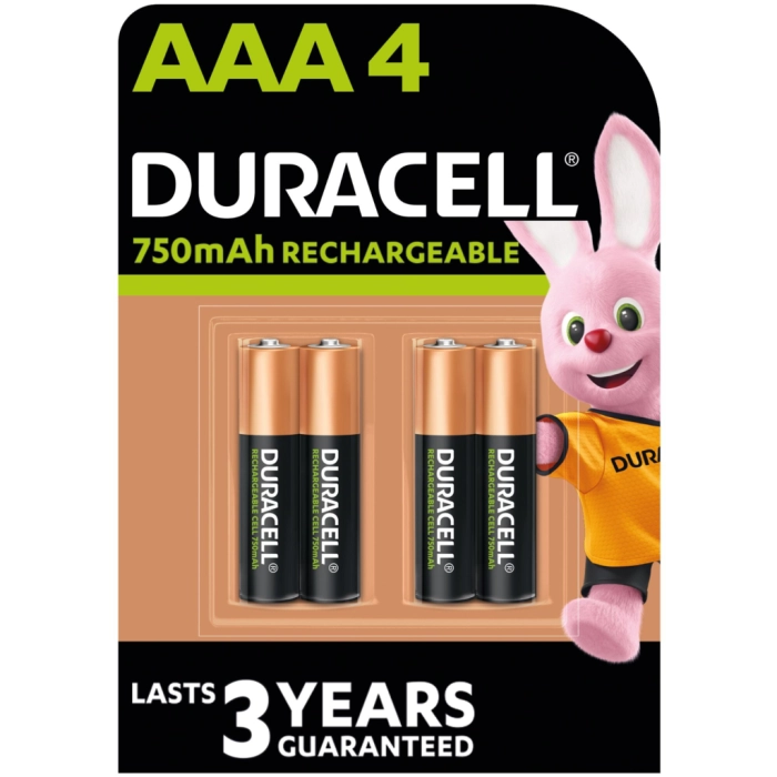 Акумулятор Duracell AAA HR03 750mAh * 4 (5007331) — фото 2