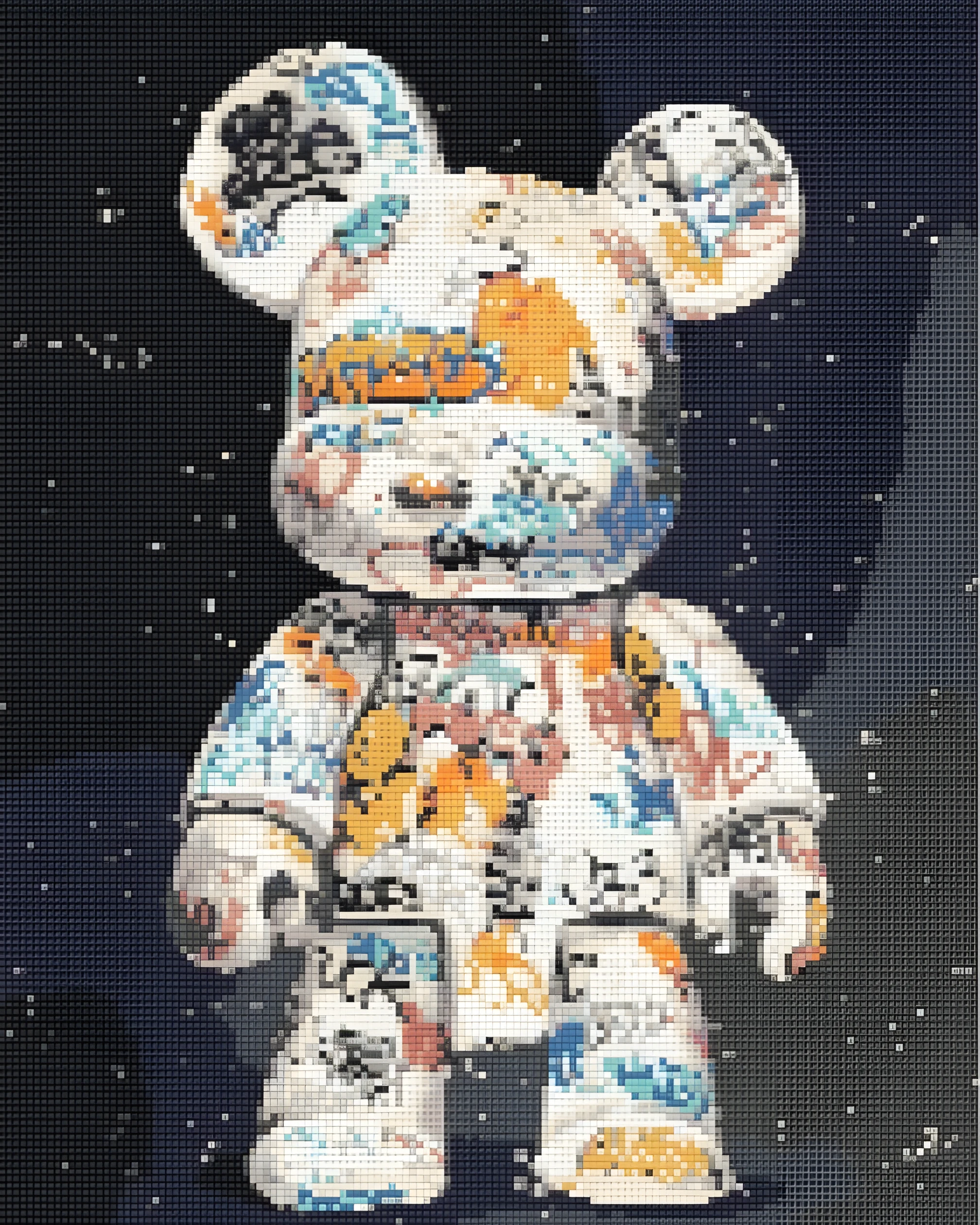 Алмазна мозаїка Origami UA Беарбрік 40х50 см OD