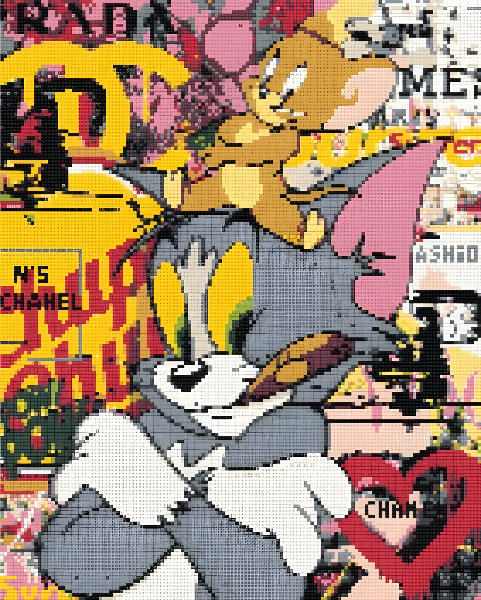 Алмазна мозаїка Origami UA Дісней Том і Джері 40х50 см