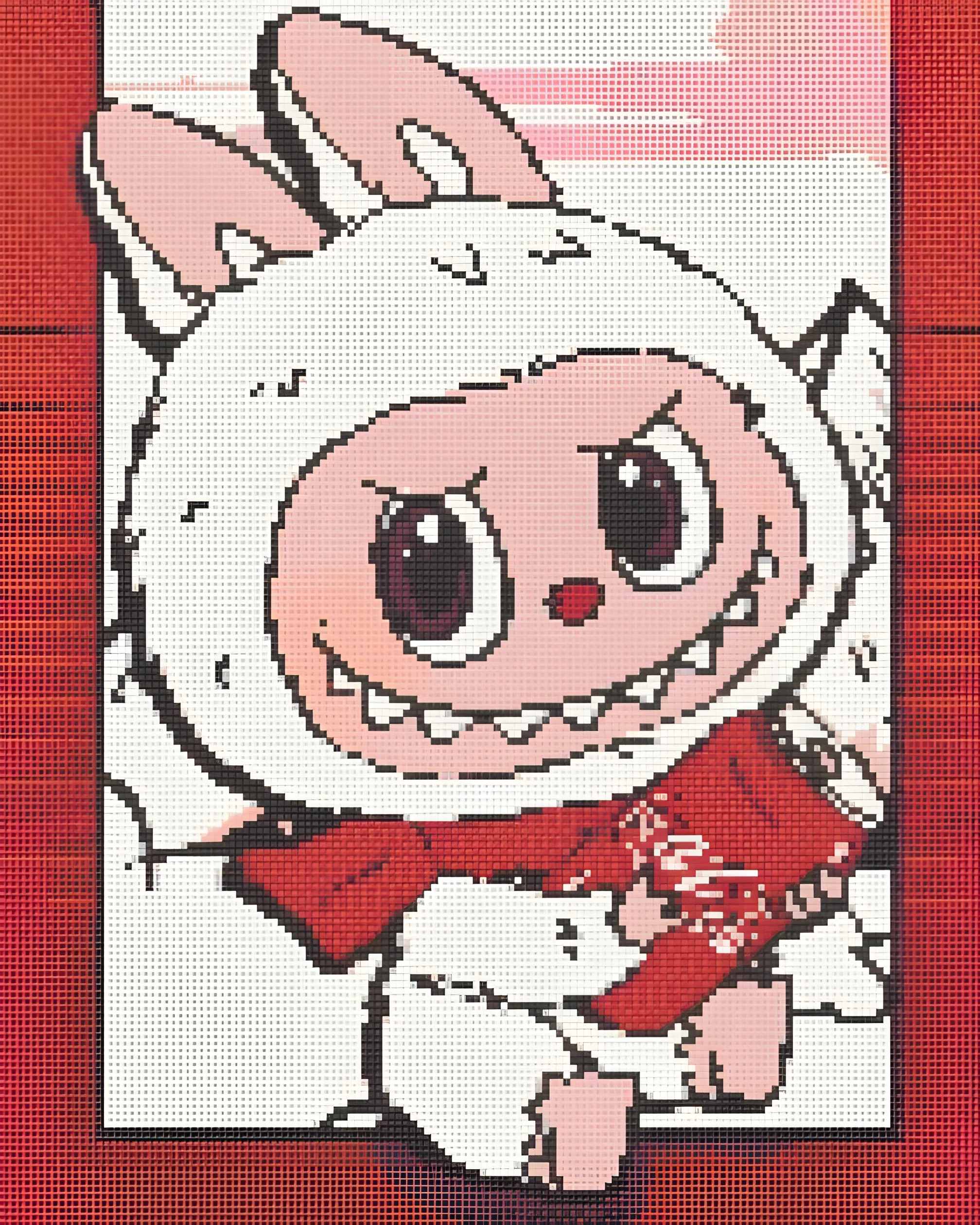 Алмазна мозаїка Origami UA Лабубу 40х50 см