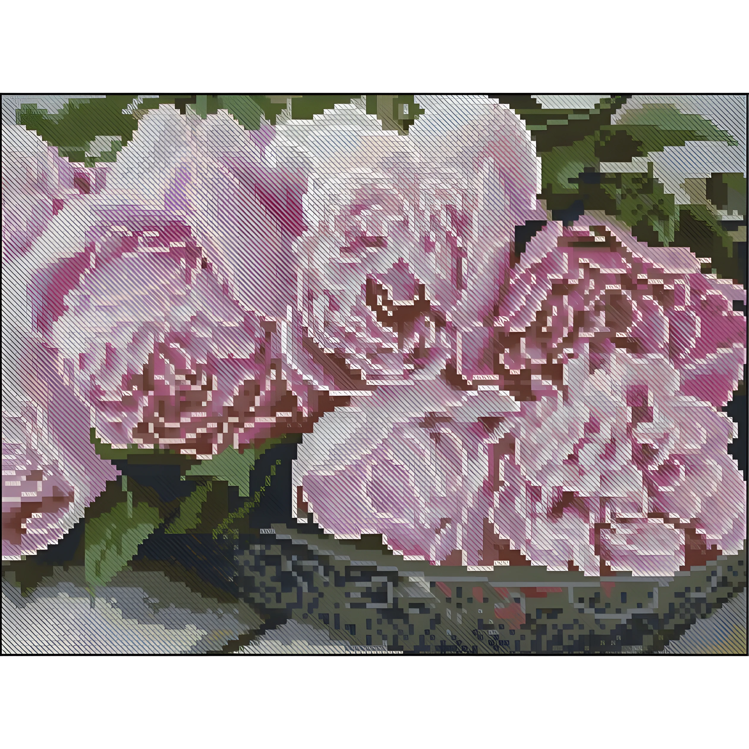 Алмазна мозаїка Strateg Букет 30х40 см без підрамника