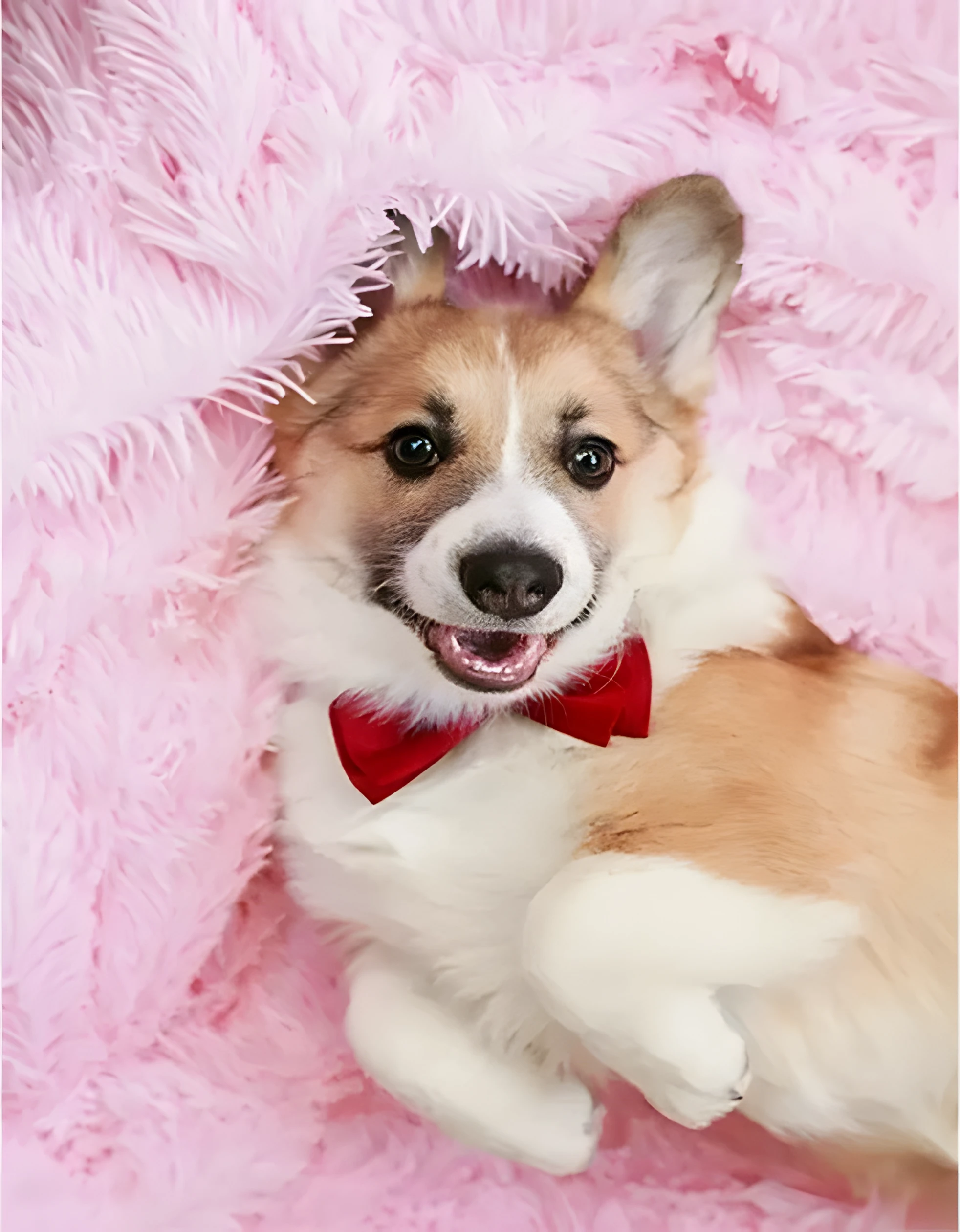 Алмазна мозаїка Strateg Коргі 40х50 см кр JSFH85874