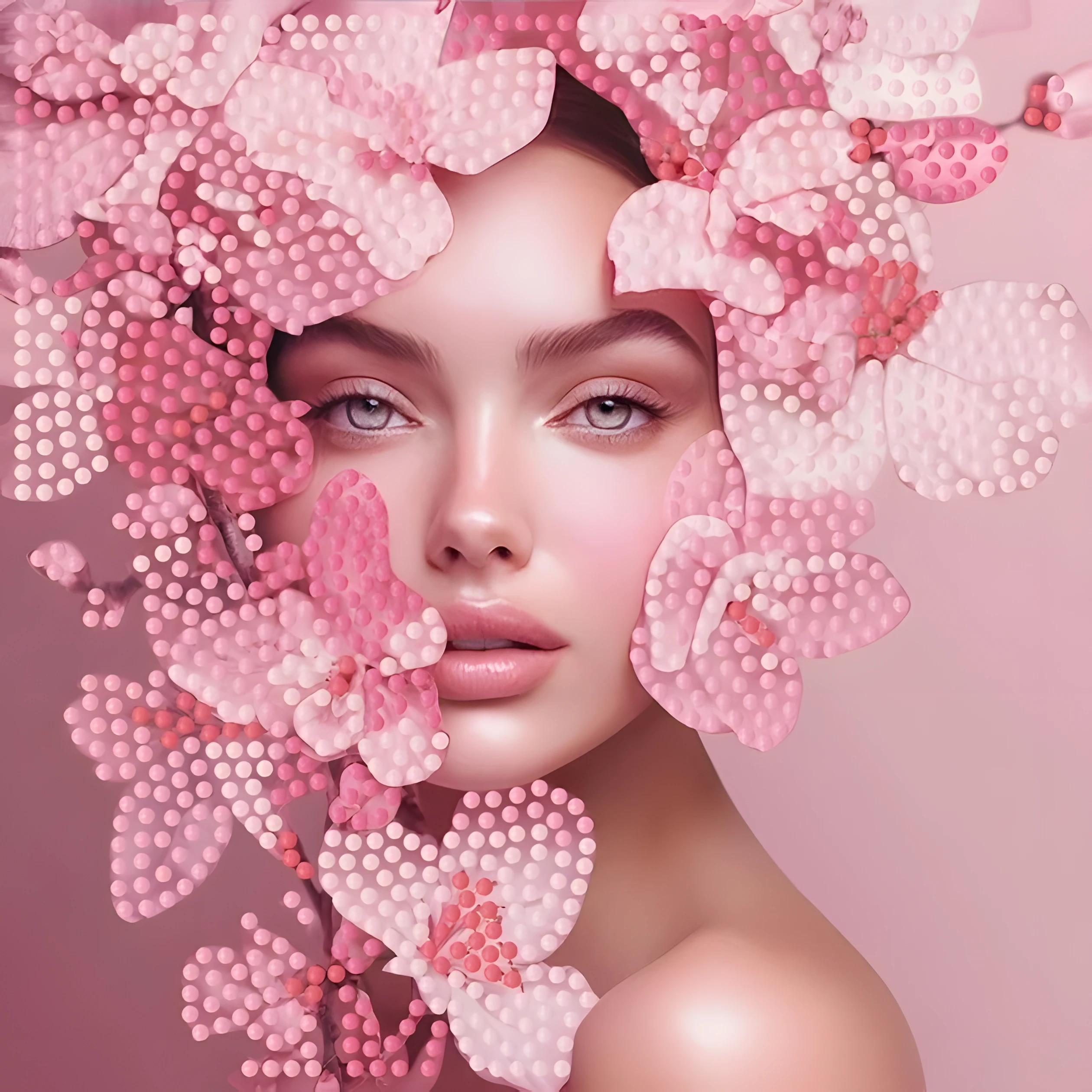 Алмазна мозаїка Strateg Ніжність 18х18 см