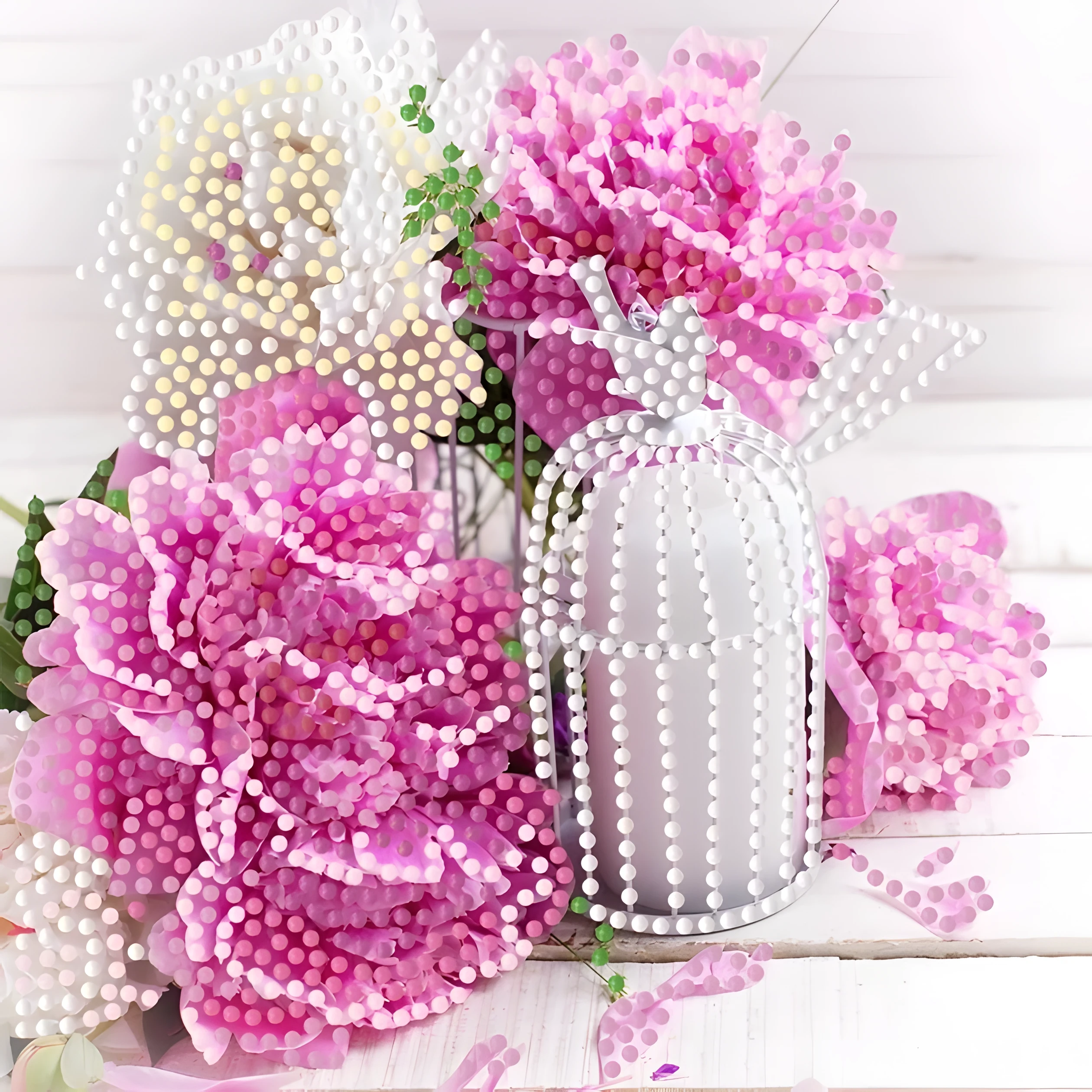 Алмазна мозаїка Strateg Ранкова ніжність 18х18 см