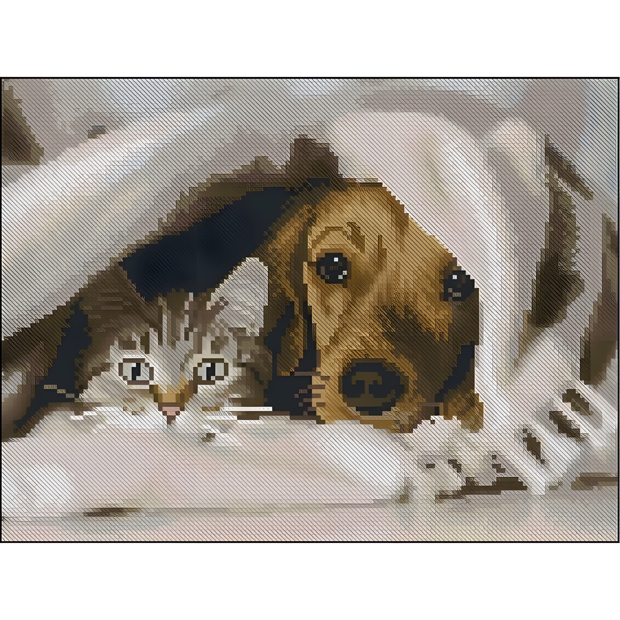 Алмазна мозаїка Strateg Відпочинок 30х40 см без підрамника