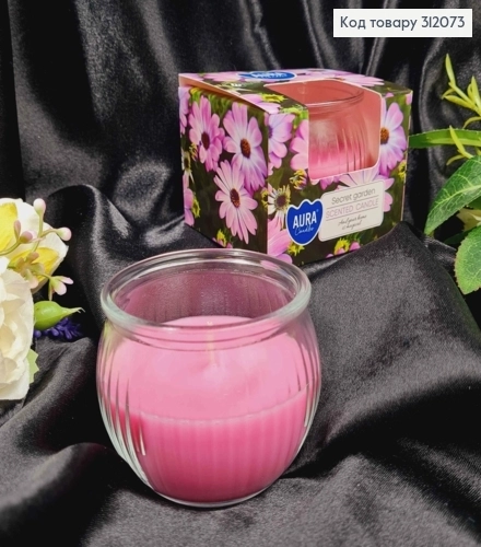 Аромасвічка стакан AURA Таємний Сад 80г — фото 2