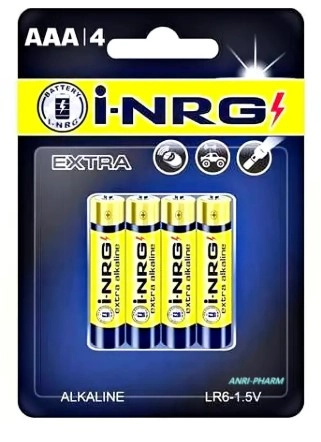 Батарейка i-NRG Extra 4AAA - блістер 4 шт. — фото 2