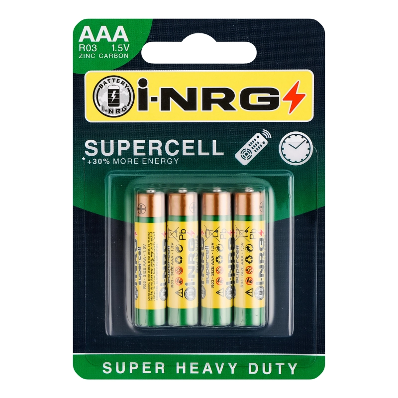 Батарейка i-NRG Supercell 4AAA - блістер 4 шт. — фото 2