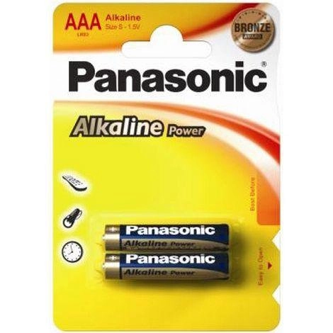 Батарейка Panasonic ALKALINE POWER лужна AAA блістер, 2 шт. (LR03REB/2BP) — фото 2