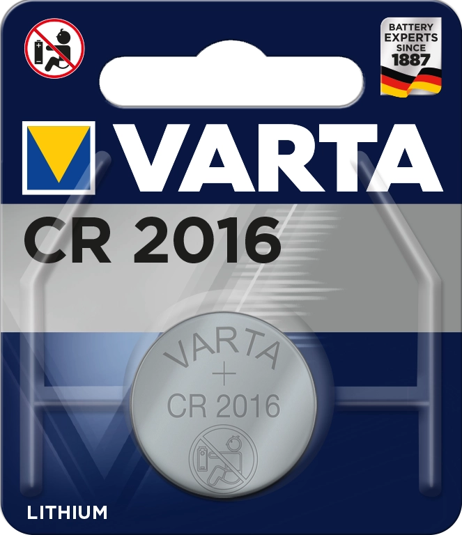 Батарейка VARTA CR 2016 BLI 1 LITHIUM — фото 2
