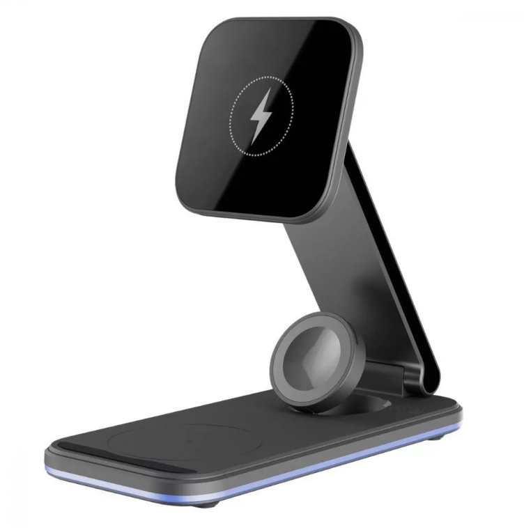 Бездротовий ЗП Proove Energy Fold 3 in 1 black — фото 2