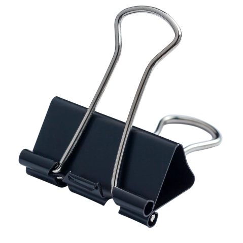 Біндер чорний 32мм Buromax 12шт — фото 2