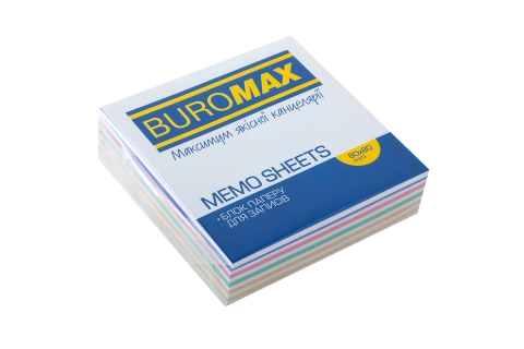 Блок паперу зебра кл. 90х90х40мм ВМ.2264 — фото 2