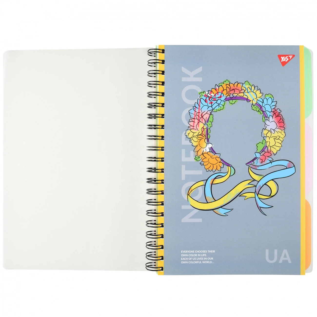 Блокнот А4 Yes 144 аркуші Notebook UA
