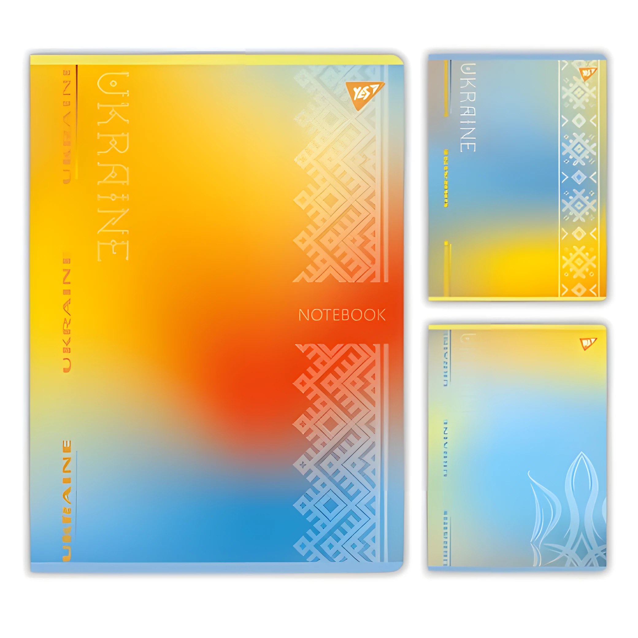 Блокнот А4 Yes 96 аркушів клітинка Ukraine