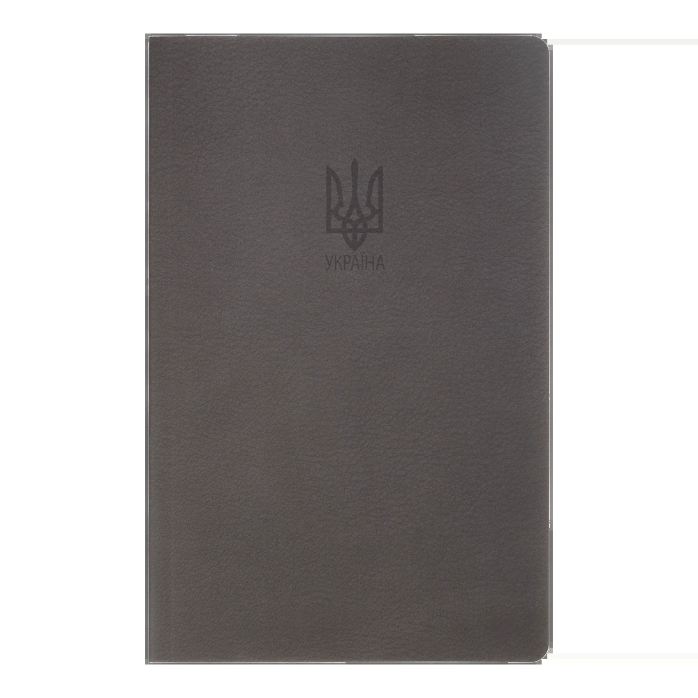 Блокнот A5 Buromax Military 64 аркуші клітинка графіт BM.295190-50