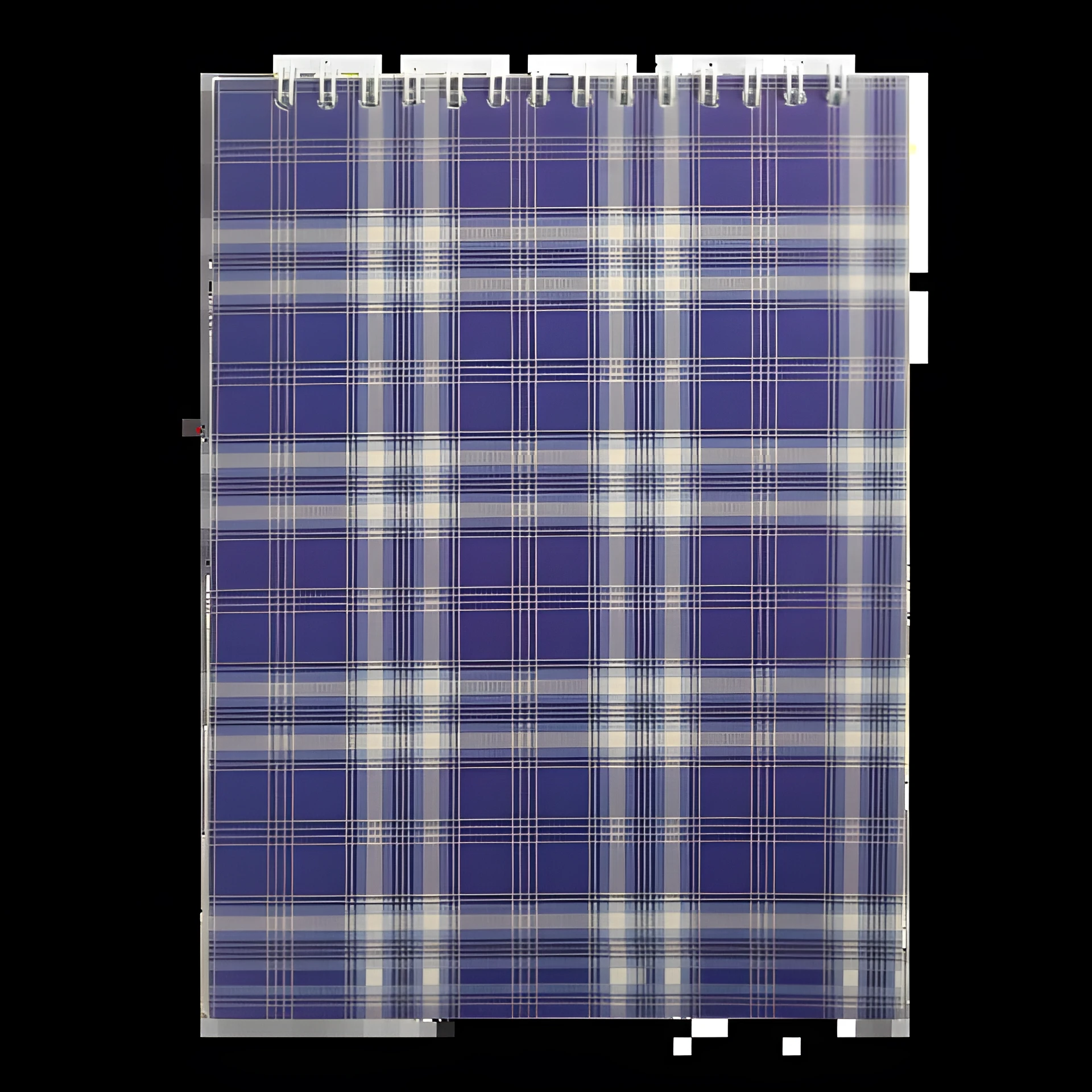 Блокнот на пружині зверху SHOTLANDKA, А5 48 аркушів клітинка синій BM.2470-02