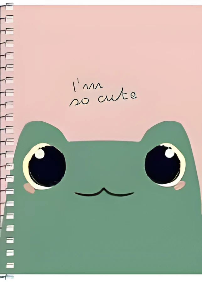 Блокнот на спіралі A6 Student 80 аркушів клітка УФ лак