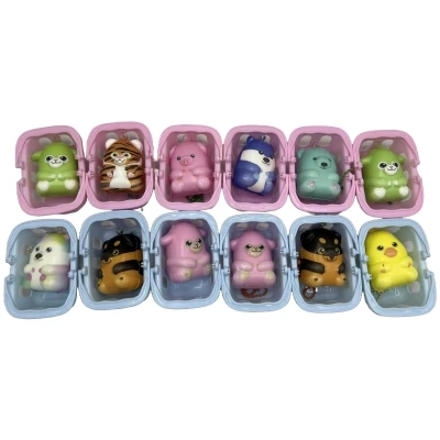 Брелок - сквіш Звірята у кошику 5см 147 — фото 2