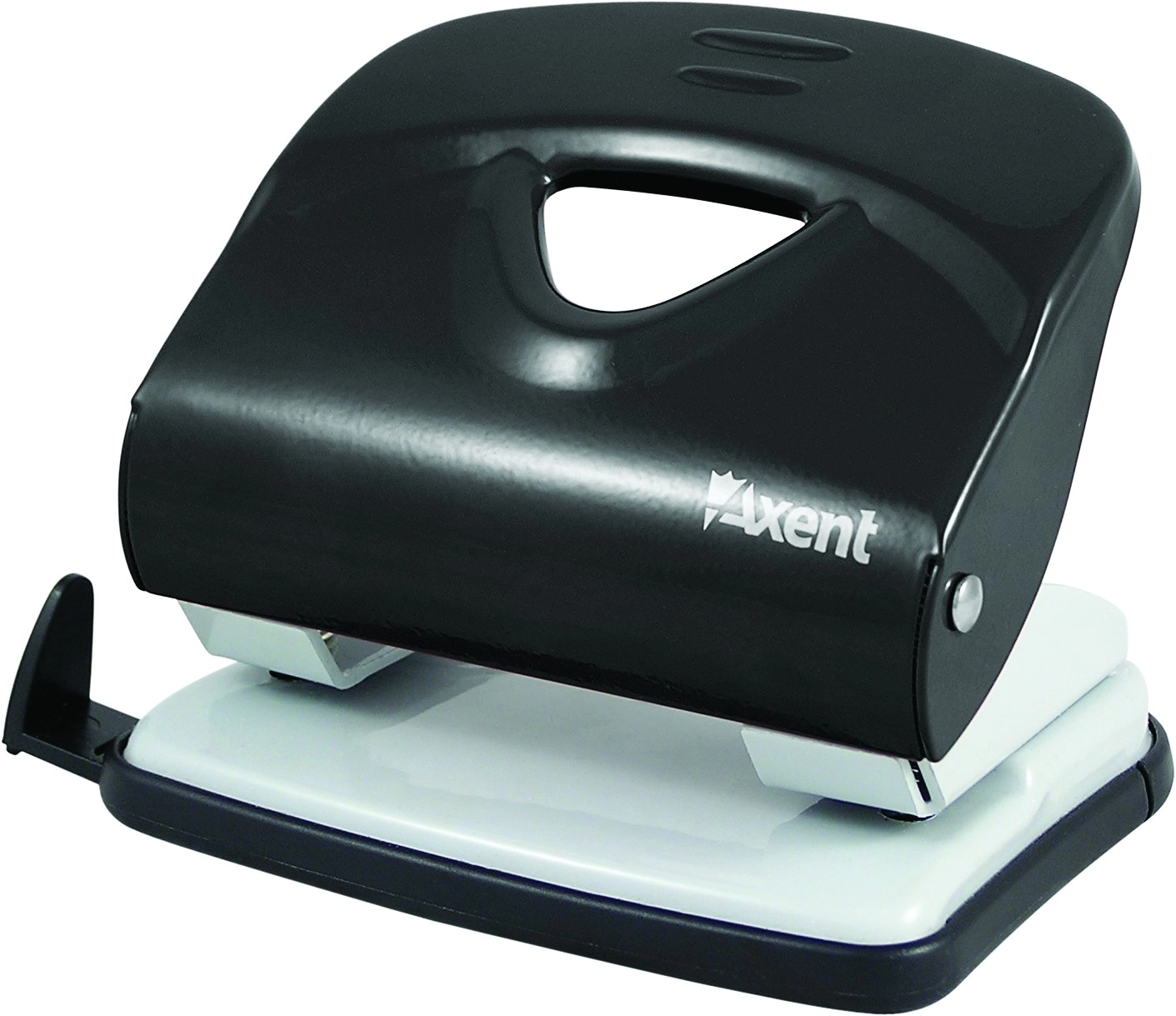 Діркопробивач AXENT 30 аркушів метал чорний — фото 2