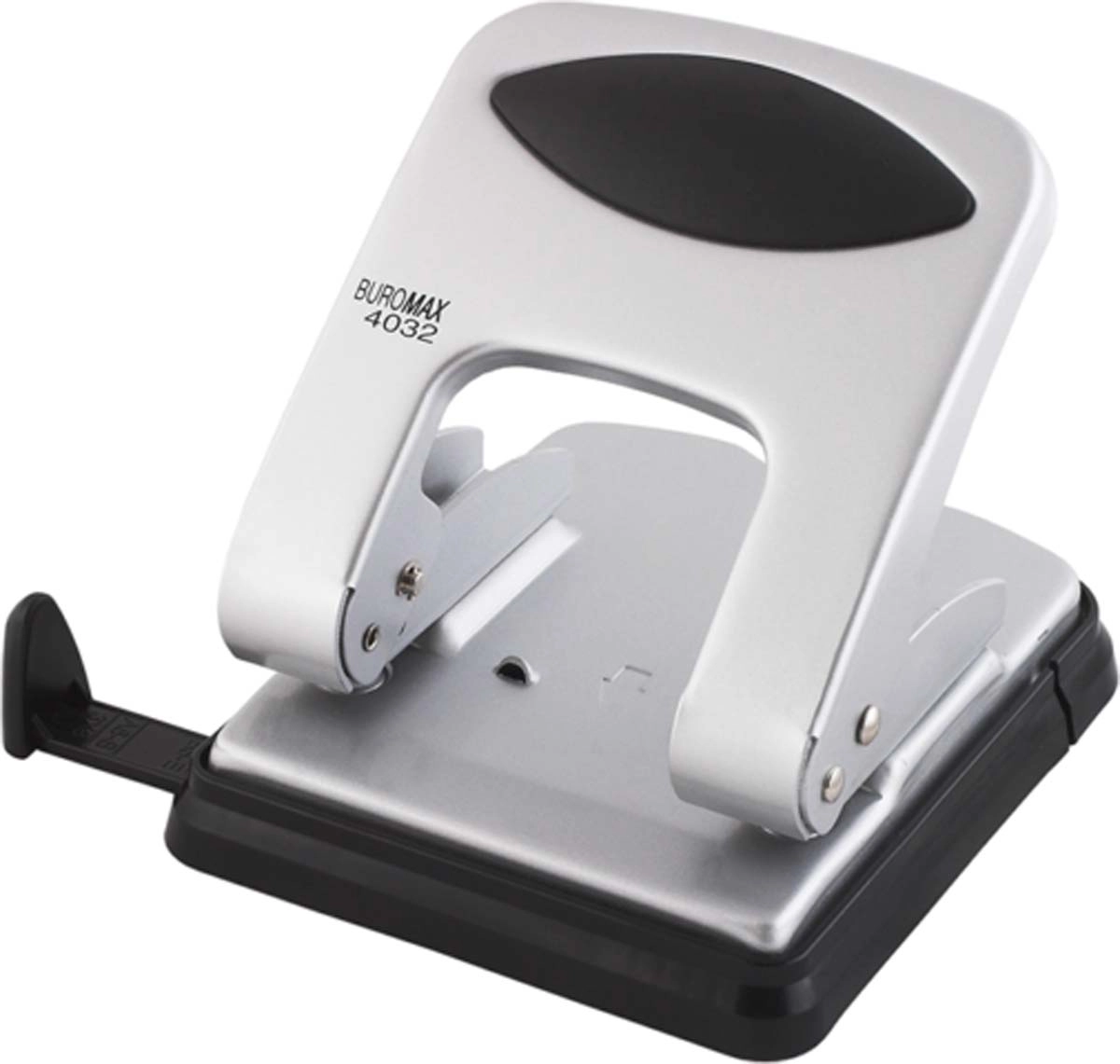 Діркопробивач Buromax 40 аркушів срібний — фото 2