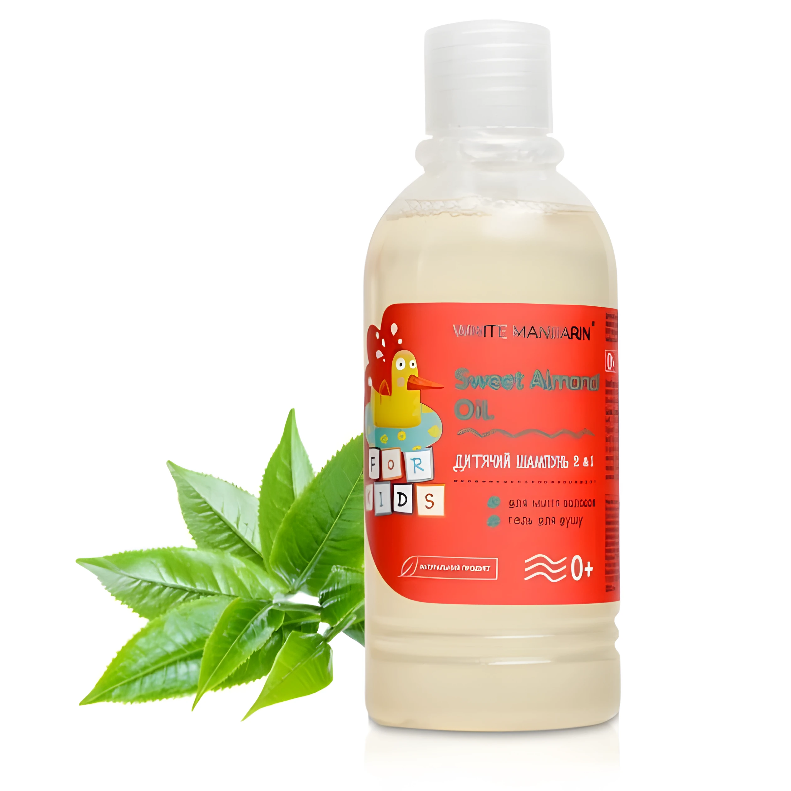 Дитячий шампунь-гель 2в1 White Mandarin 200мл