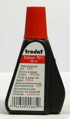 Фарба штемпельна Trodat 7011 Червоний — фото 2