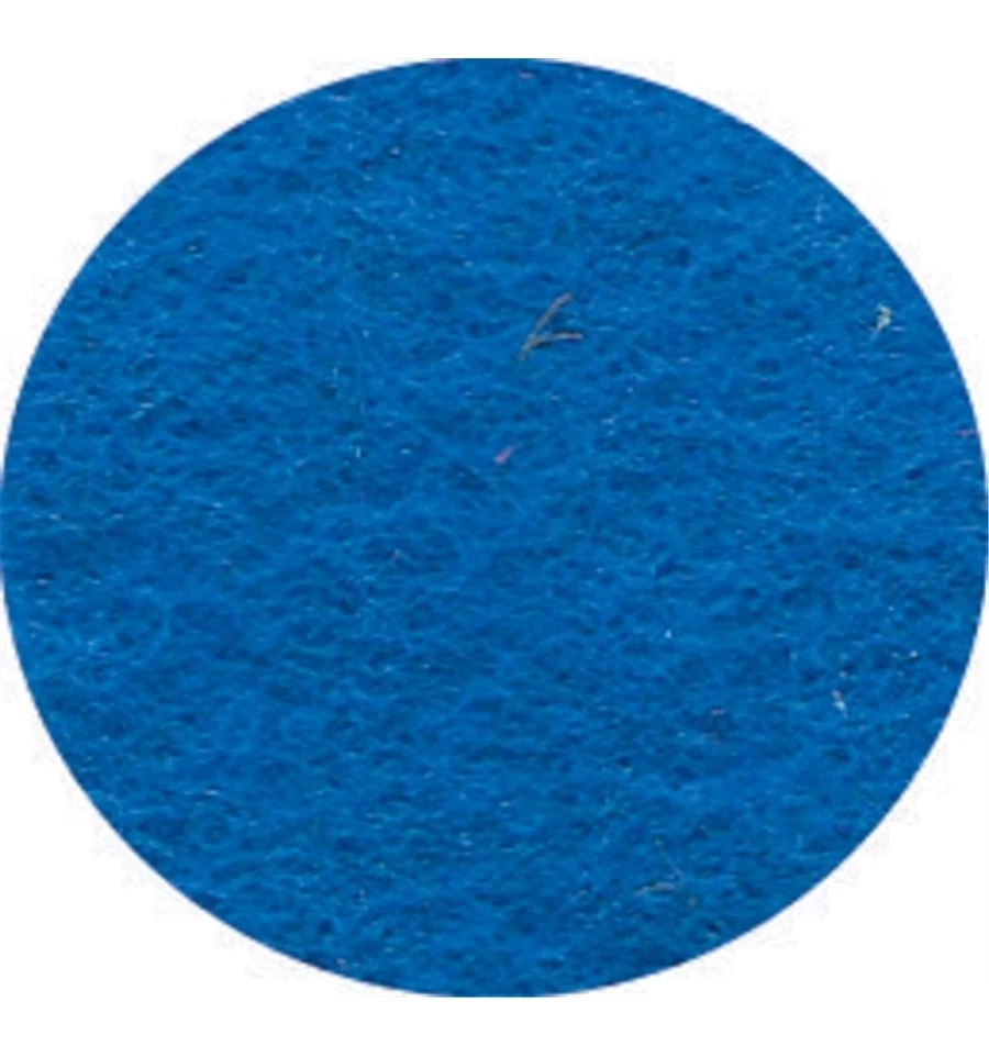 Фетр листковий (поліестер), 21,5х28 см, Синій, 180г/м2, ROSA Talent