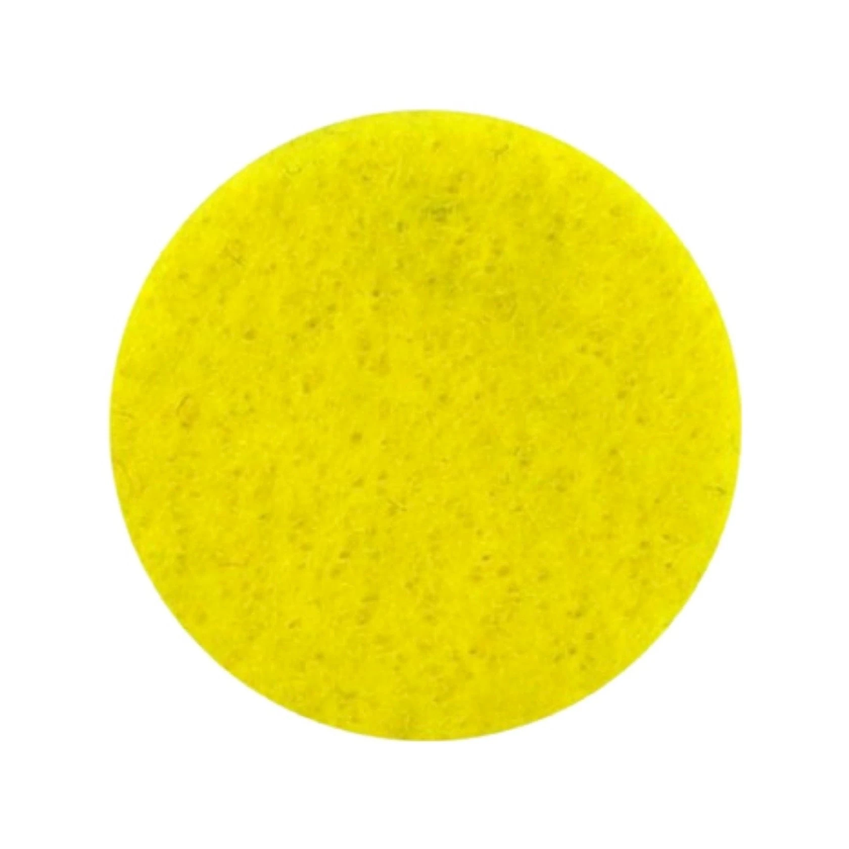 Фетр листковий (поліестер), 21,5х28 см, Жовтий, 180г/м2, ROSA Talent