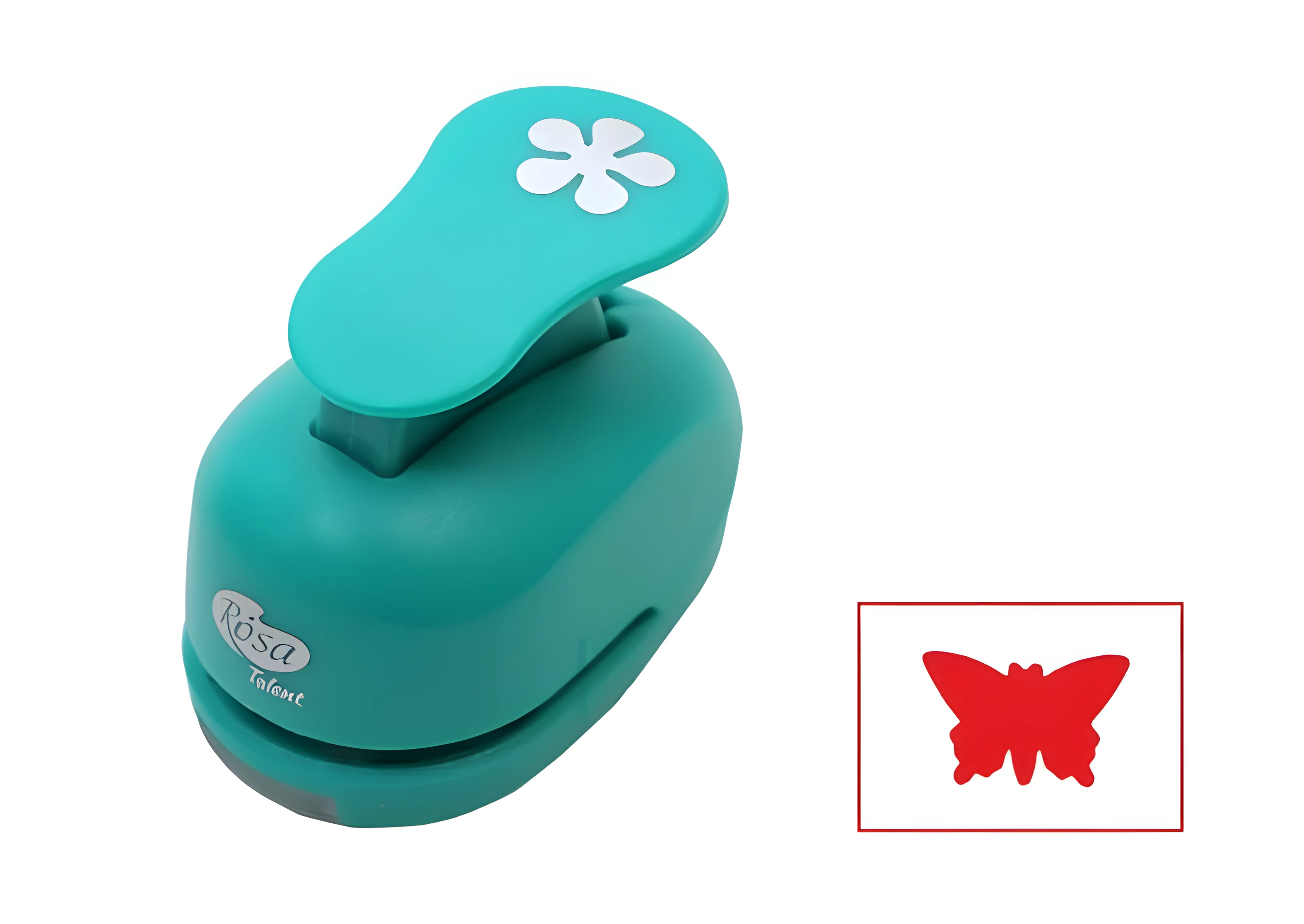 Фігурний дирокол, Метелик, 1,6 см, ROSA Talent