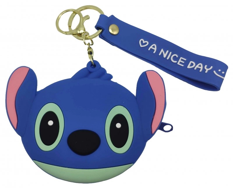 Гаманець силіконовий з хлястиком Стiч 11х7см 2301-12 — фото 2