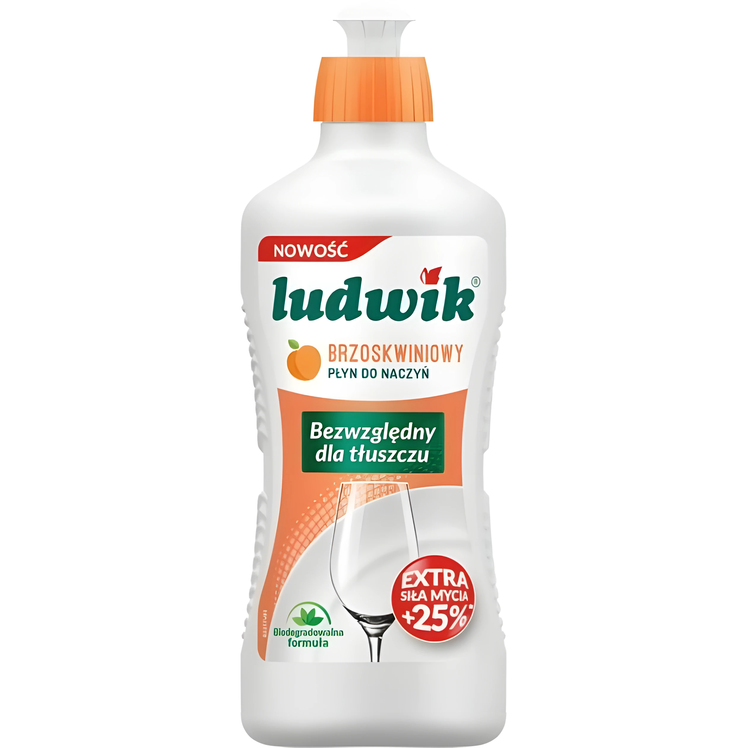 Гель для миття посуду  Ludwik  Персик 450г