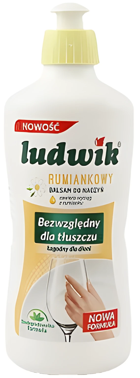 Гель для миття посуду  Ludwik  з екстрактом Ромашки 900г