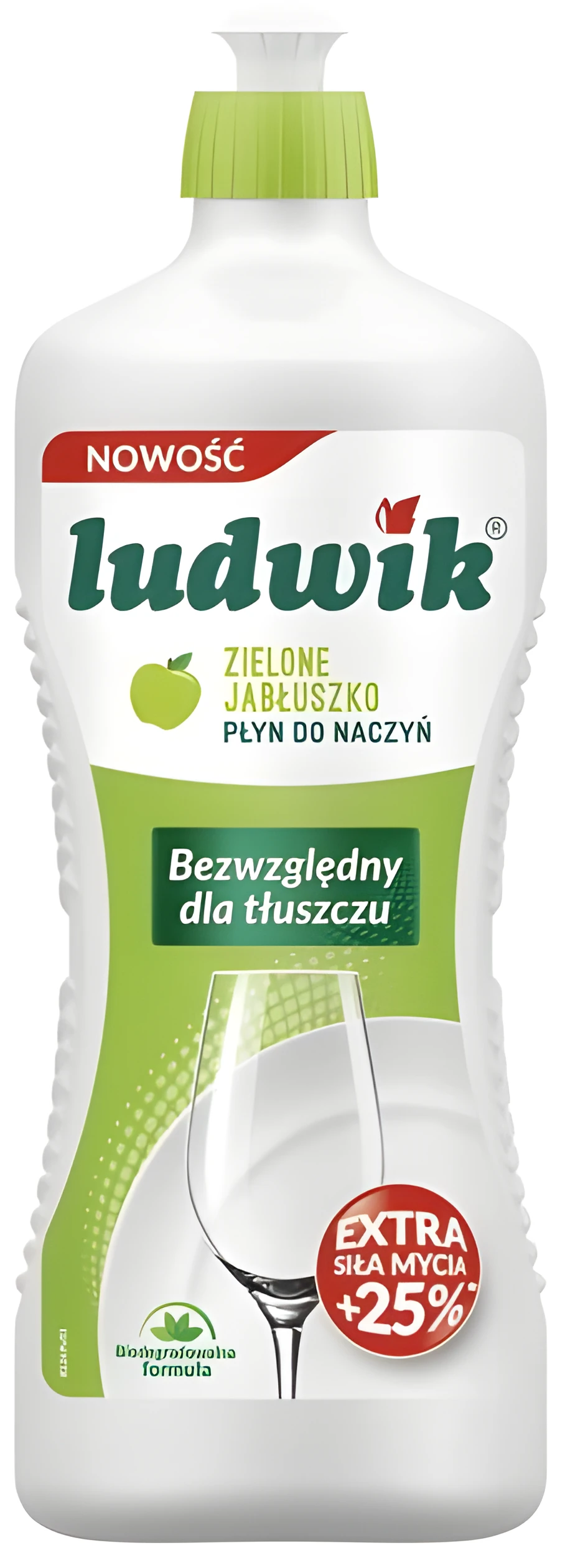 Гель для миття посуду  Ludwik  Зелене яблуко 900г