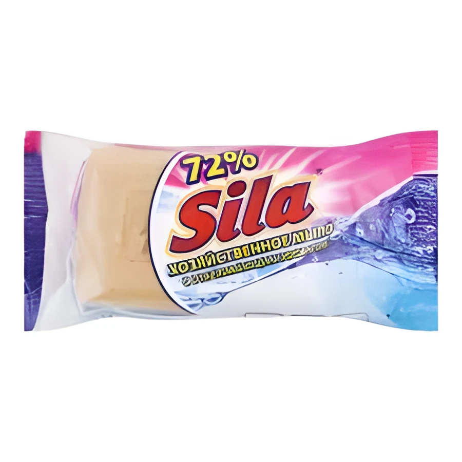 Господарське мило Sila 72% відбілююче 200г.