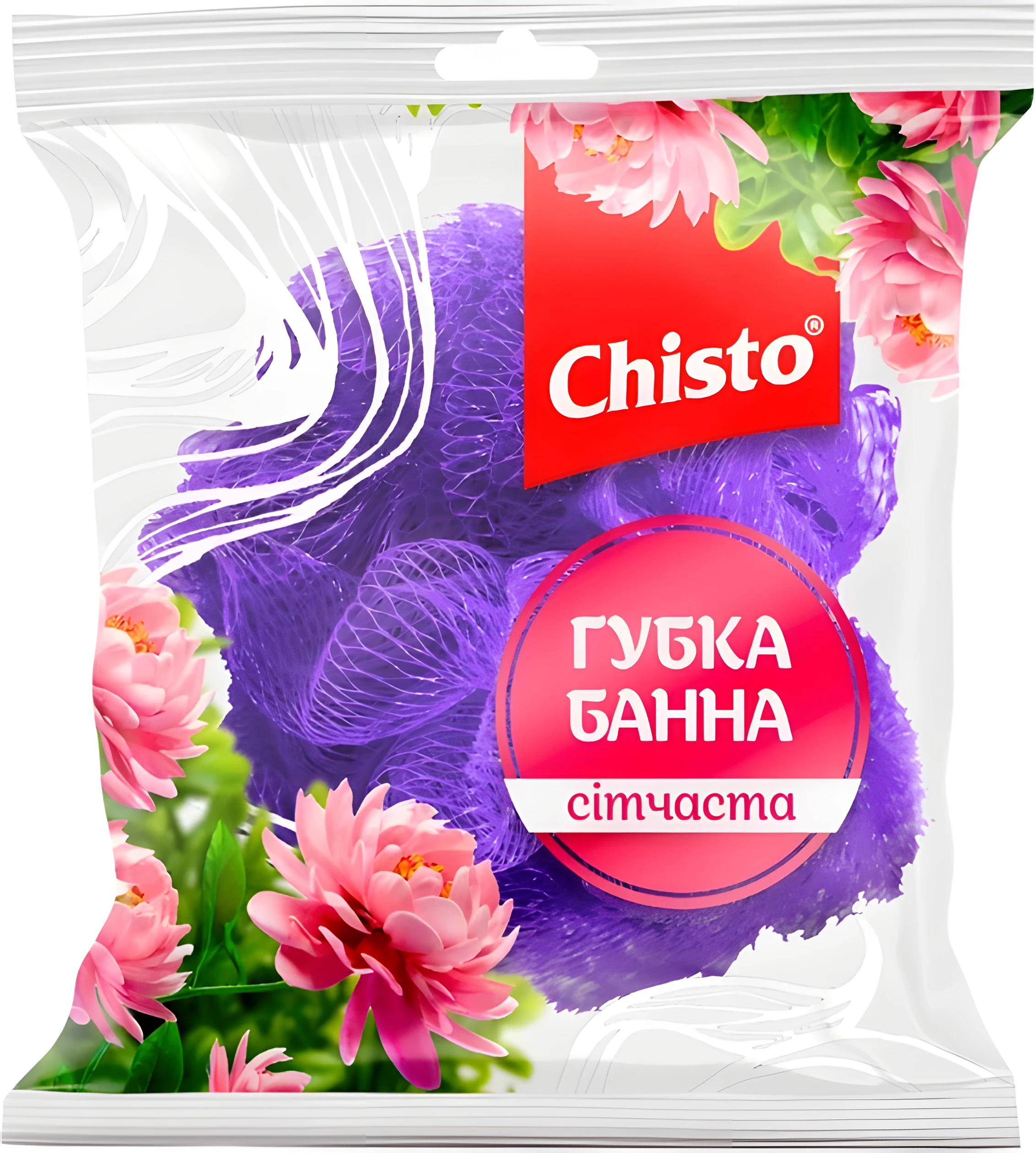 Губка банна Chisto сітчаста Класік