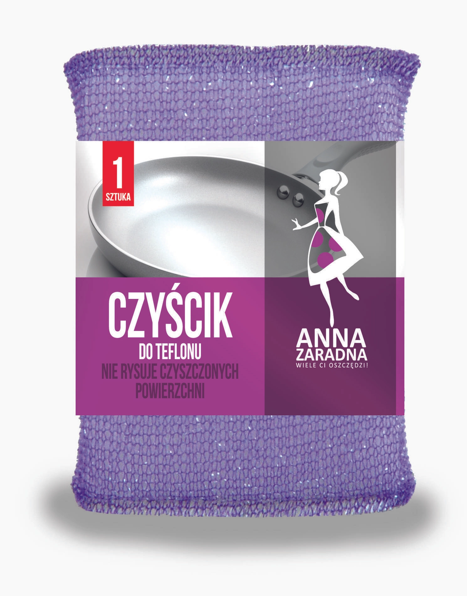 Губка для чищення тефлону Anna Zaradna — фото 2