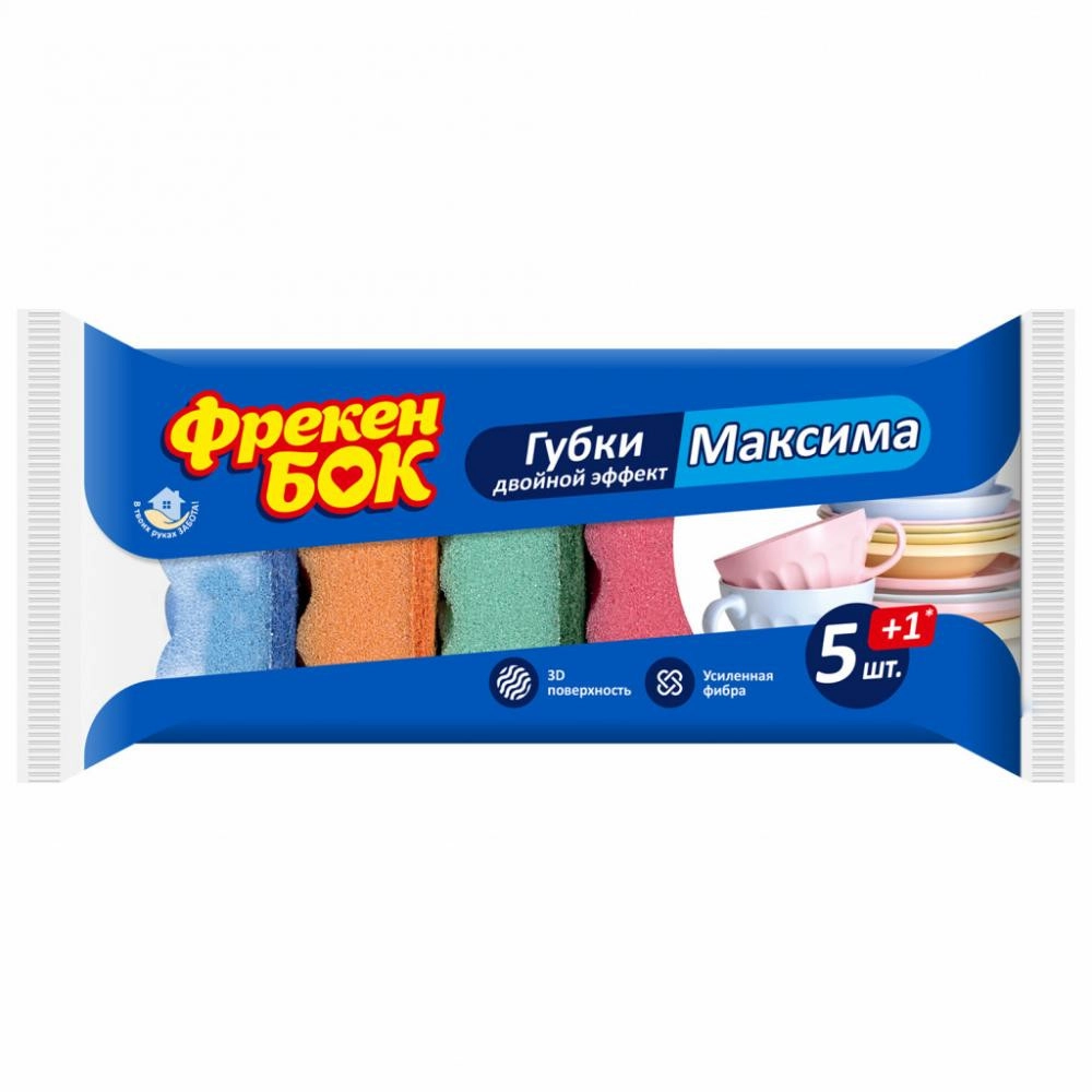 Губка для миття Фрекен Бок Максима 5+1 — фото 2