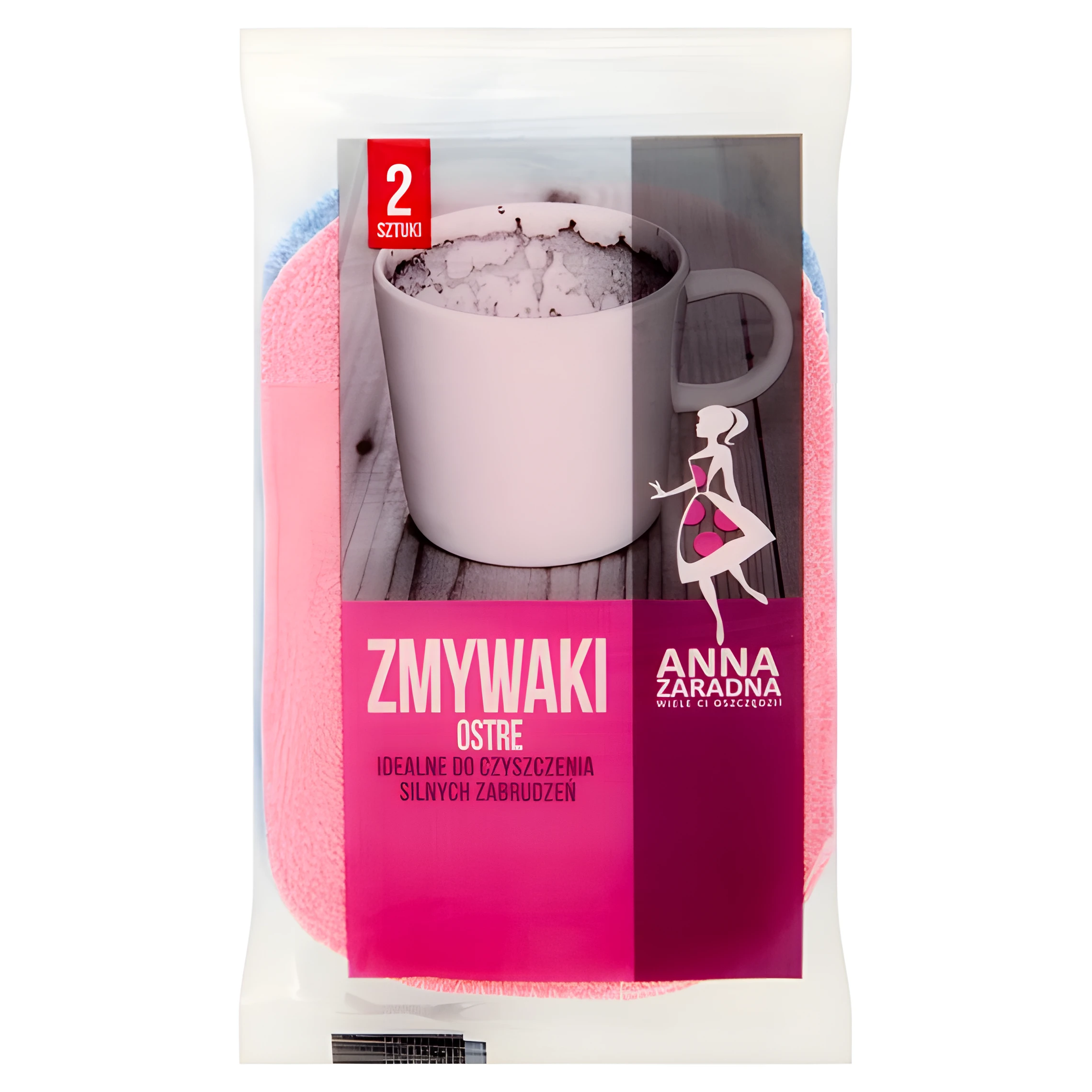 Губки для чищення гострі Anna Zaradna 2 шт — фото 2