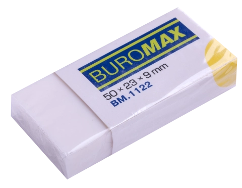 Гумка Buromax біла — фото 2