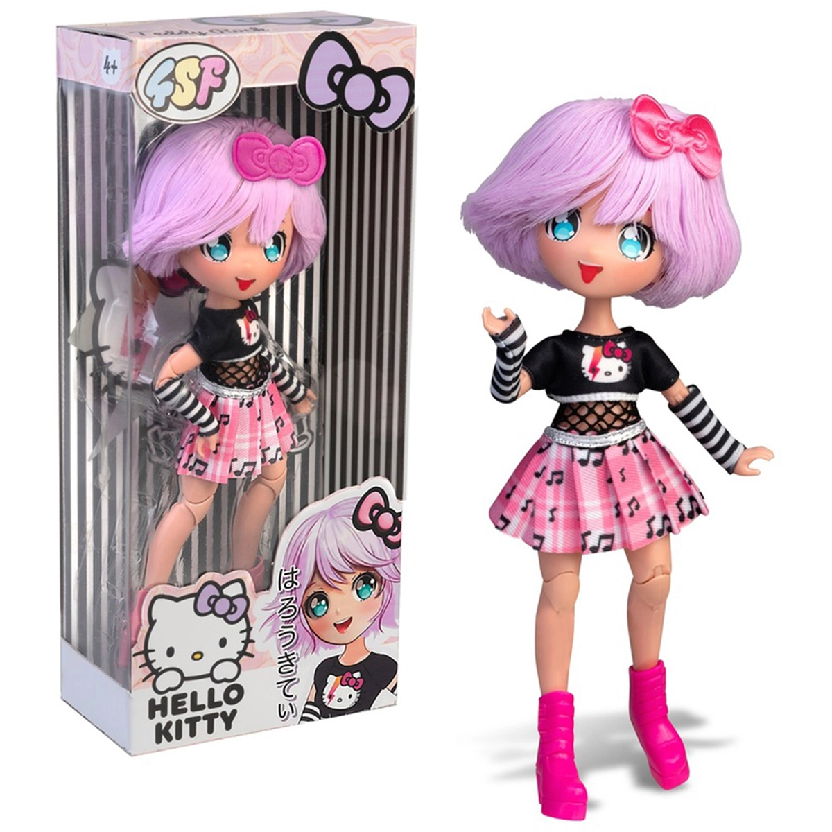 Іграшка Лялька 4SF MANGA DOLLS серії Hello Kitty – ТЕДДІ РОК HKTF0100 — фото 2