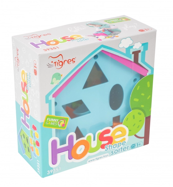 Іграшка-сортер Tigres Будиночок розвиваючий — фото 2