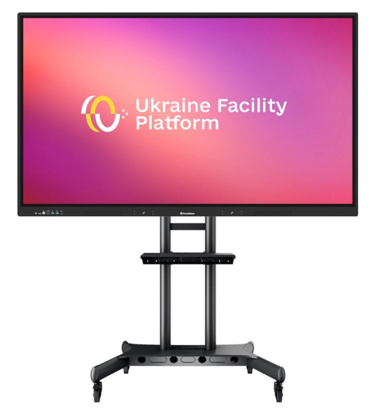 Інтерактивна панель Promethean ActivPanel Plus LE 65 OPS-M (i7/8/256/Windows) з мобільним стендом — фото 2