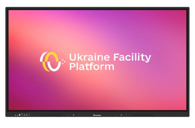 Інтерактивна панель Promethean ActivPanel Plus LE 75 Android з мобільним стендом — фото 2