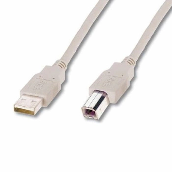 Кабель для принтера USB 2.0 AM/BM 1.8m Digitus (AK-300102-018-E) — фото 2