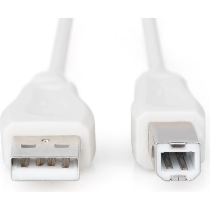 Кабель для принтера USB 2.0 AM/BM 3.0m Digitus (AK-300102-030-E) — фото 2