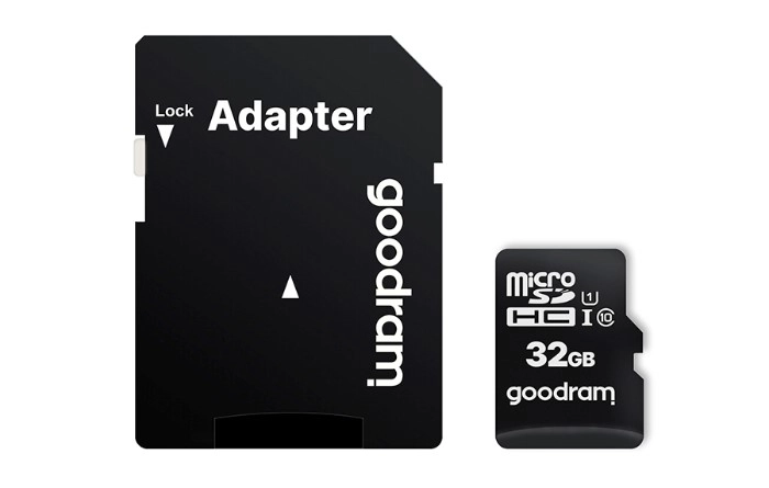 Карта пам`яті MicroSDHC 32GB UHS-I Class 10 GOODRAM + SD-adapter (M1AA-0320R12) — фото 2