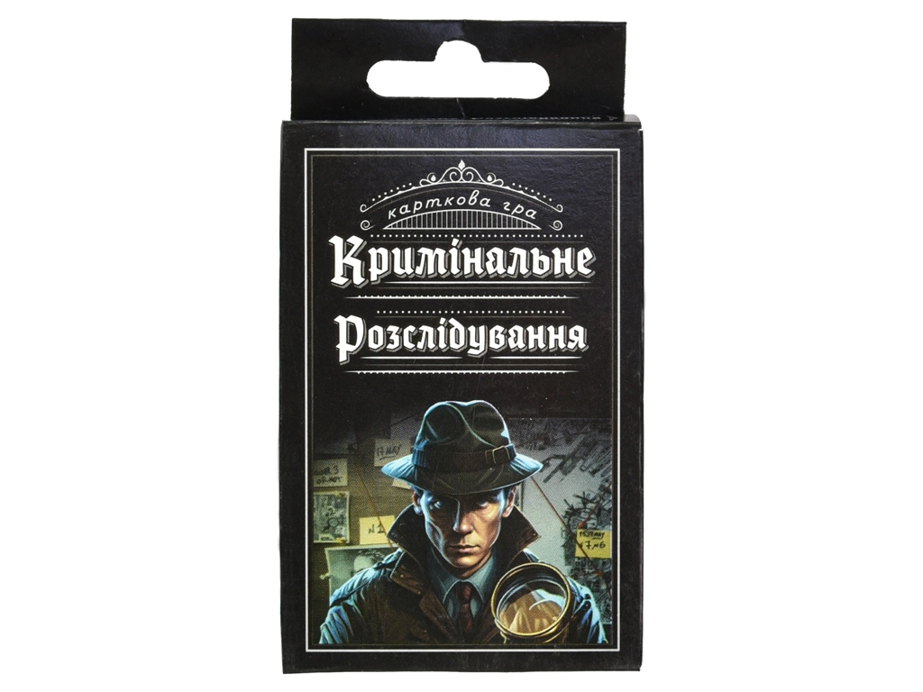Карткова гра Strateg Кримінальне розслідування розважальна українською мовою — фото 2