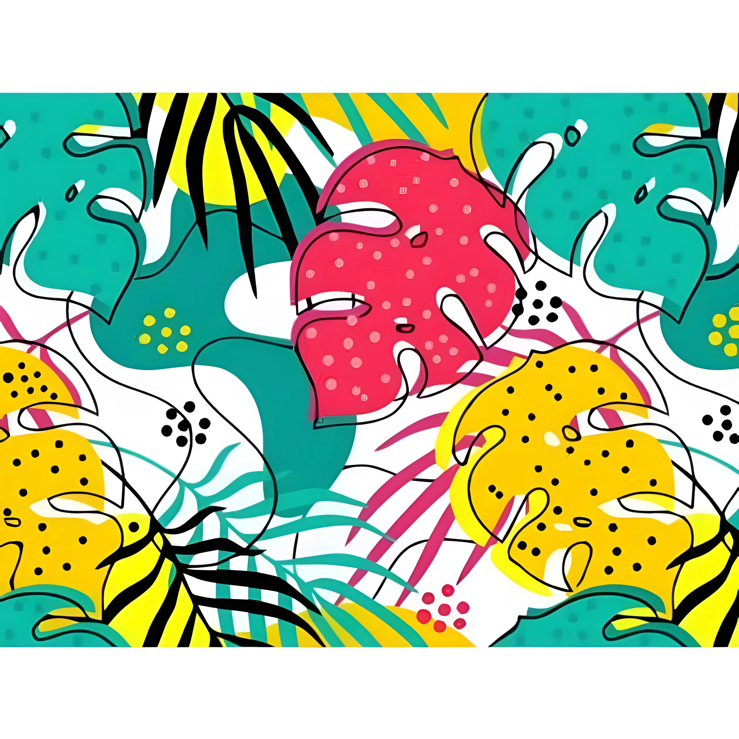 Картина за номерами Листя 15х20см з мольбертом ROSA START